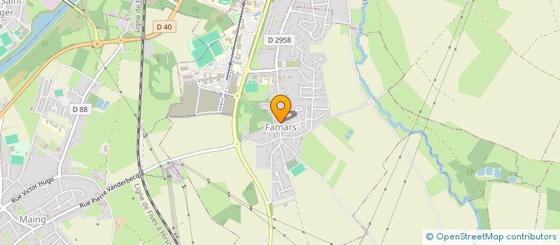localisation de l'entreprise MONSIEUR DAVID CUISSE  FAMARS