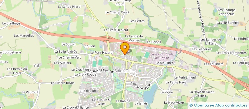 localisation de l'entreprise MONSIEUR DAVID CUNHA MATOS  SAINT-GILLES