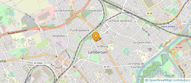 localisation de l'entreprise MONSIEUR DAVID CURTIS à LAMBERSART