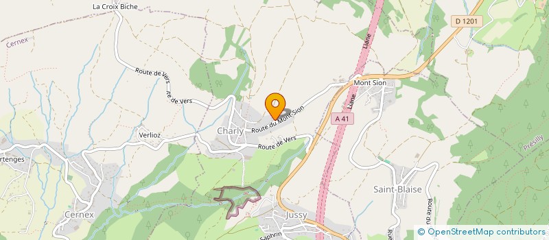 localisation de l'entreprise MONSIEUR DAVID CUSIN  ANDILLY