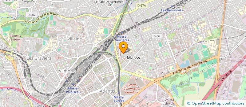 localisation de l'entreprise MONSIEUR DAVID D'ANDREA à MASSY