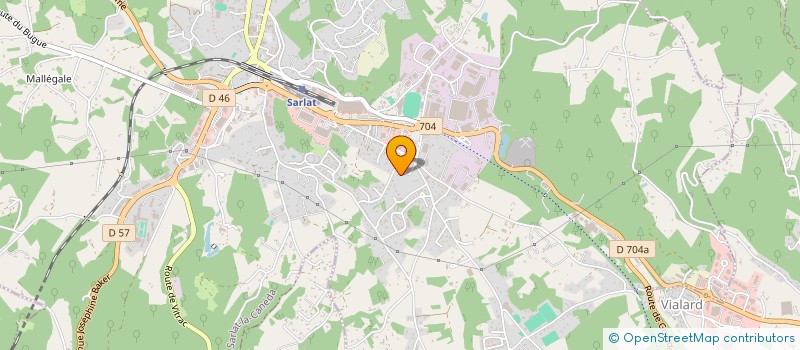 localisation de l'entreprise MONSIEUR DAVID DA ASSUNCAO  SARLAT-LA-CANEDA