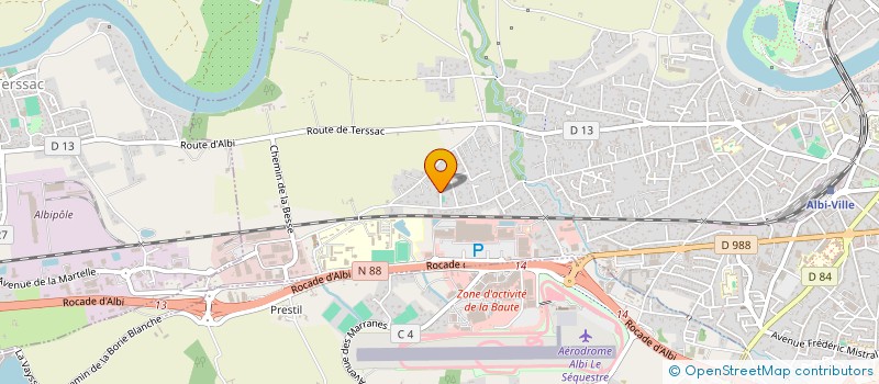 localisation de l'entreprise MONSIEUR DAVID DA COSTA PEREIRA à ALBI