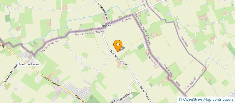 localisation de l'entreprise MONSIEUR DAVID DA CRUZ DOS SANTOS  NIEPPE