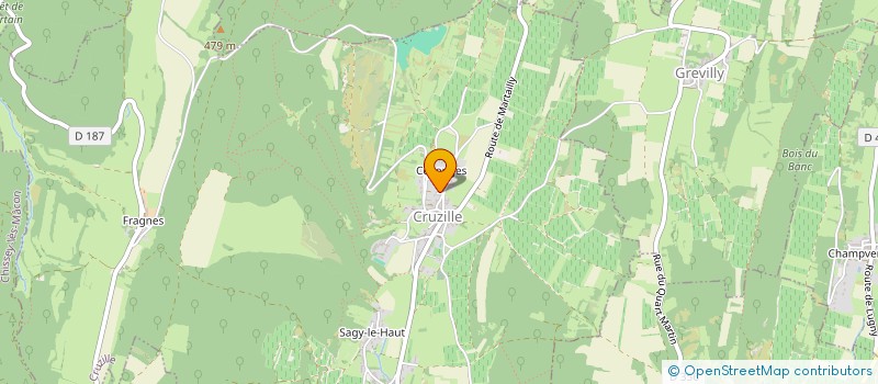 localisation de l'entreprise MONSIEUR DAVID DA FRE  CRUZILLE