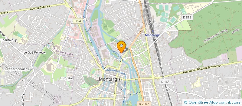 localisation de l'entreprise MONSIEUR DAVID DA SILVA MARTINS  MONTARGIS