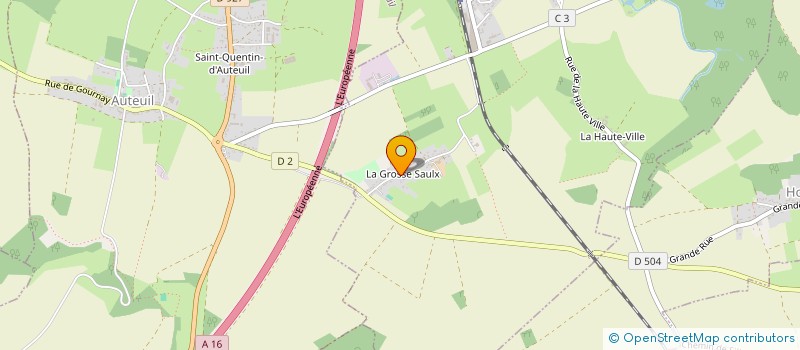 localisation de l'entreprise MONSIEUR DAVID DA SILVA RIBEIRO  SAINT-SULPICE