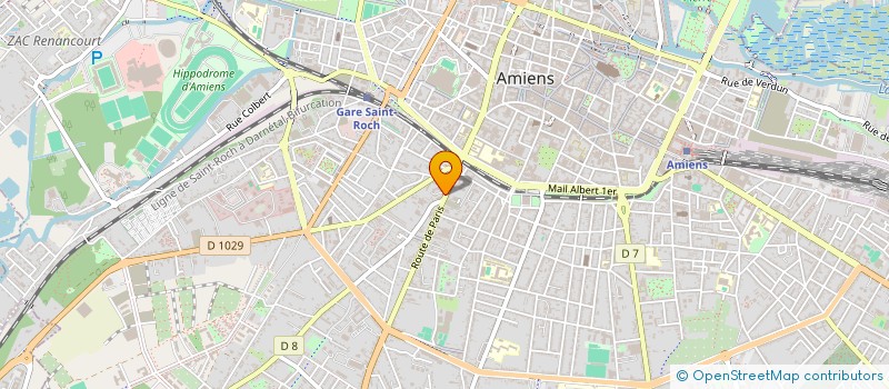 localisation de l'entreprise MONSIEUR DAVID DA SILVEIRA  AMIENS