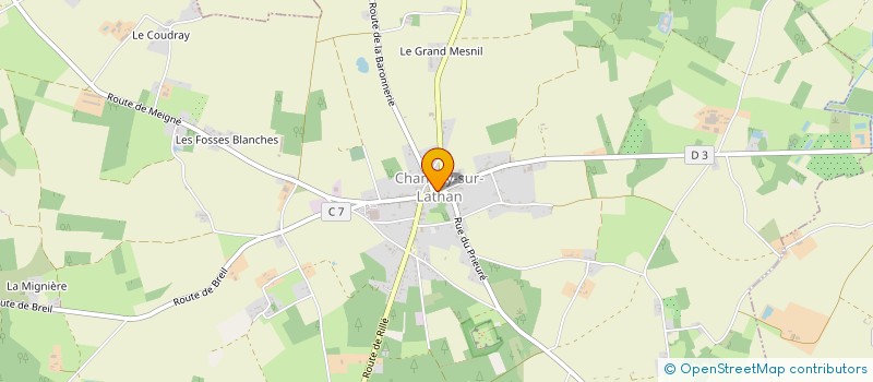 localisation de l'entreprise MONSIEUR DAVID DACCORD à CHATEAU LA VALLIERE