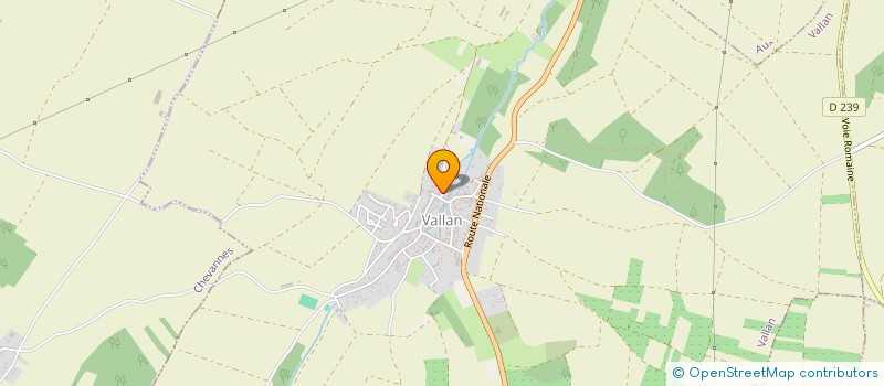localisation de l'entreprise MONSIEUR DAVID DALLA-MUTTA  VALLAN