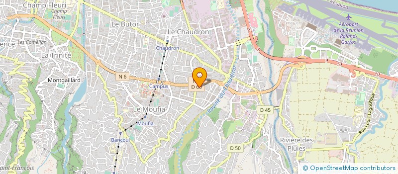 localisation de l'entreprise MONSIEUR DAVID DAMARTIN à SAINT-DENIS