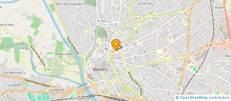 localisation de l'entreprise MONSIEUR DAVID DAMBRE à VENDRES