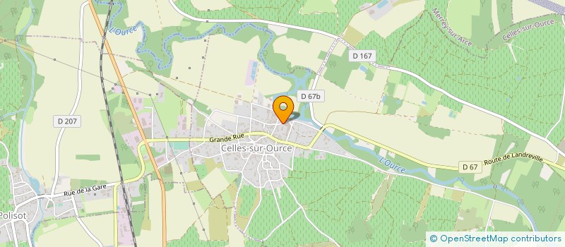 localisation de l'entreprise MONSIEUR DAVID DANGIN à CELLES-SUR-OURCE
