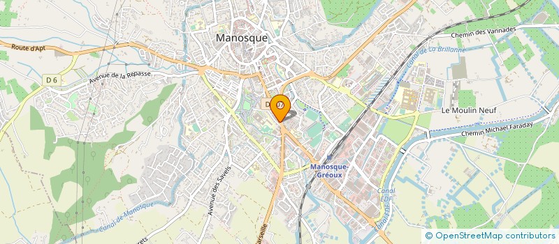 localisation de l'entreprise MONSIEUR DAVID DANIEL à MANOSQUE