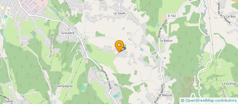 localisation de l'entreprise MONSIEUR DAVID DARRICARRERE  COSNAC