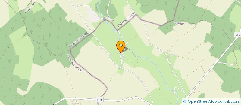 localisation de l'entreprise MONSIEUR DAVID DAUPTAIN  VERDON