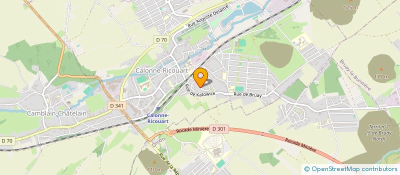 localisation de l'entreprise MONSIEUR DAVID DAUTREMEPUICH  CALONNE-RICOUART