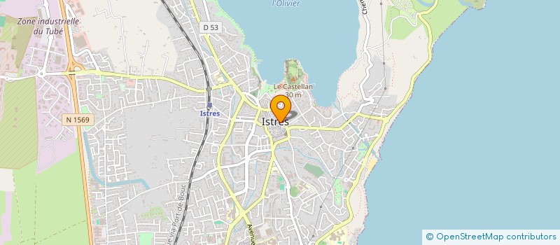 localisation de l'entreprise MONSIEUR DAVID DAVID FERNANDEZ  ISTRES