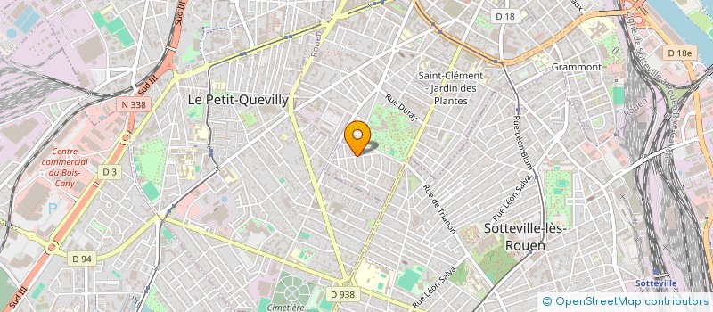 localisation de l'entreprise MONSIEUR DAVID DAVID VOYEUX  ROUEN