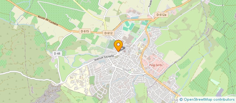 localisation de l'entreprise MONSIEUR DAVID DE BARROS  THUIR