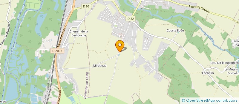 localisation de l'entreprise MONSIEUR DAVID DE BARROS à FERRIERES-EN-GATINAIS