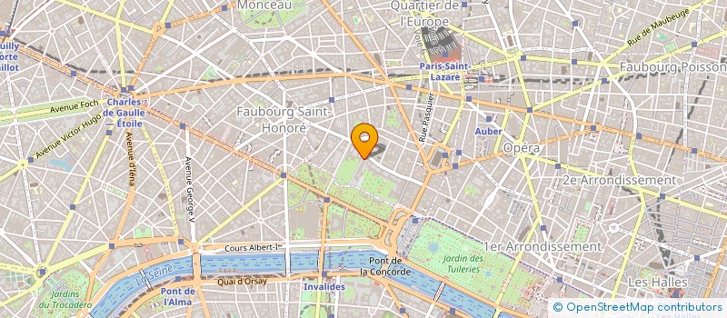 localisation de l'entreprise MONSIEUR DAVID DE BECK SPITZER  PARIS