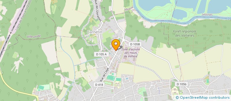 localisation de l'entreprise MONSIEUR DAVID DE CARVALHO  THORIGNY-SUR-MARNE