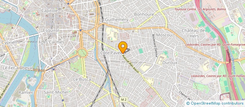localisation de l'entreprise MONSIEUR DAVID DE GRANDE à TOULOUSE