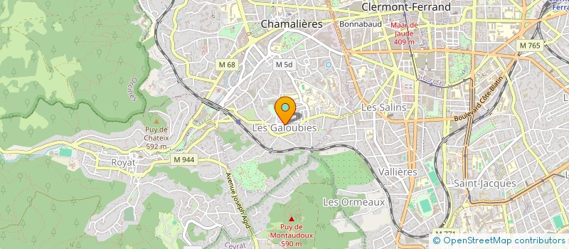 localisation de l'entreprise MONSIEUR DAVID DE MARCHI à CHAMALIERES