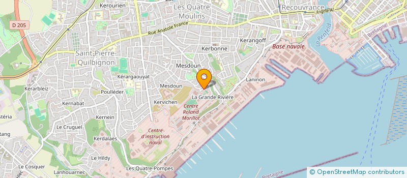 localisation de l'entreprise MONSIEUR DAVID DE MOURA à BREST