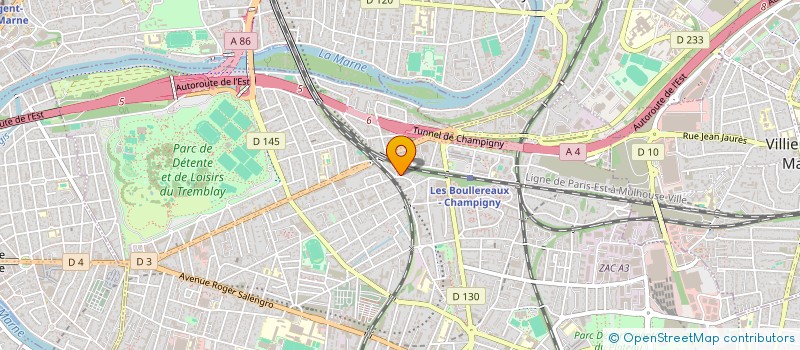 localisation de l'entreprise MONSIEUR DAVID DE OLIVEIRA à CHAMPIGNY-SUR-MARNE