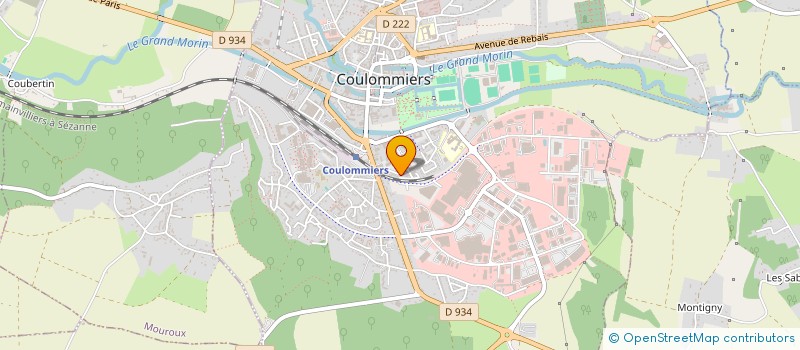 localisation de l'entreprise MONSIEUR DAVID DE OLIVEIRA à COULOMMIERS