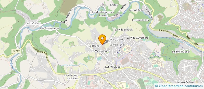 localisation de l'entreprise MONSIEUR DAVID DE OLIVEIRA PEQUENO à SAINT-BRIEUC