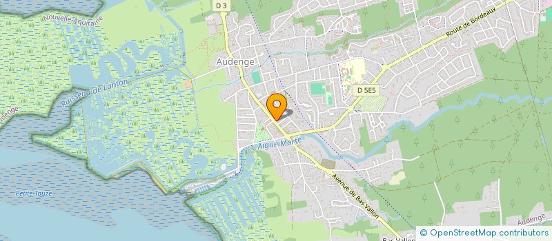 localisation de l'entreprise MONSIEUR DAVID DE RUL  AUDENGE