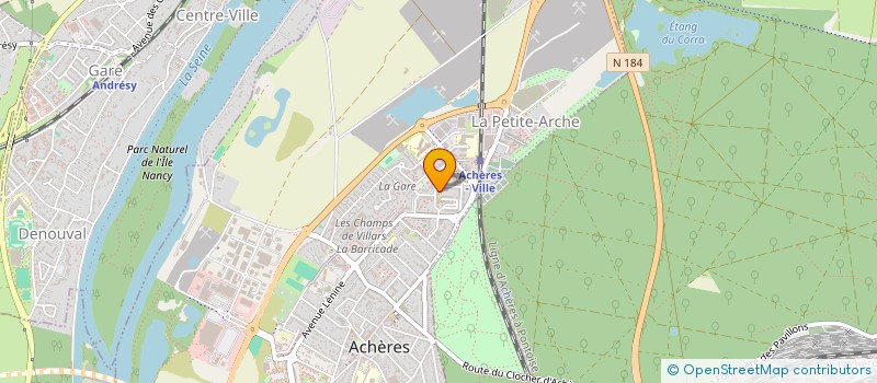 localisation de l'entreprise MONSIEUR DAVID DE SAMPAIO  ACHERES