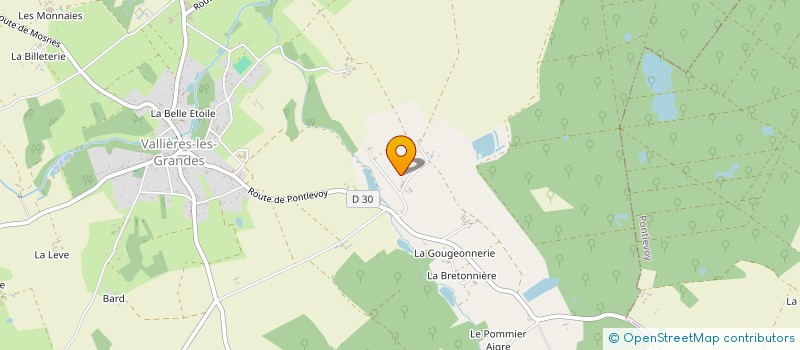 localisation de l'entreprise MONSIEUR DAVID DE SCHRYNMAKERS DE DORMAEL  MONTHOU-SUR-CHER