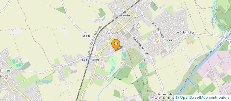 localisation de l'entreprise MONSIEUR DAVID DE SWARTE  WAVRIN