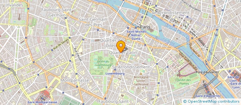 localisation de l'entreprise MONSIEUR DAVID DE WAVRIN  PARIS