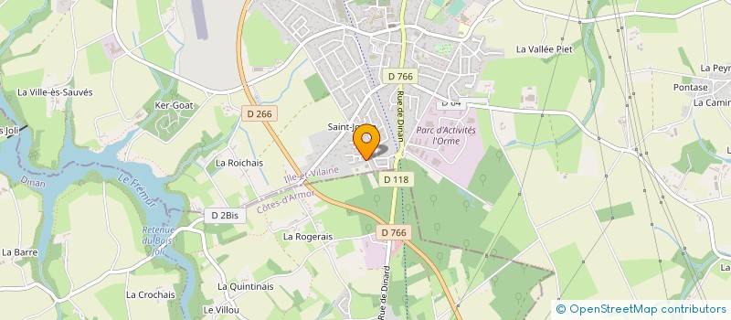 localisation de l'entreprise MONSIEUR DAVID DEBARD à PLEURTUIT