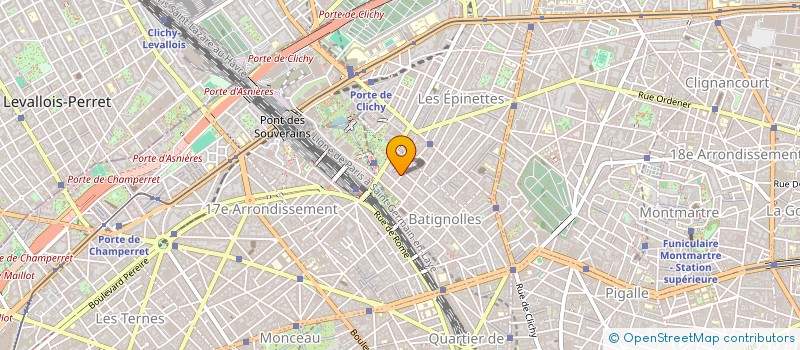 localisation de l'entreprise MONSIEUR DAVID DEBERGUE  PARIS