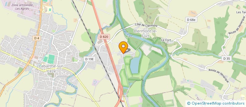 localisation de l'entreprise MONSIEUR DAVID DEBORD  TOULOUSE