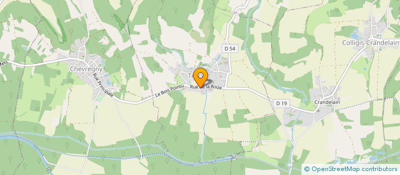 localisation de l'entreprise MONSIEUR DAVID DEBRUN  TRUCY