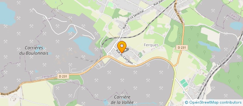 localisation de l'entreprise MONSIEUR DAVID DEBUIRE  FERQUES