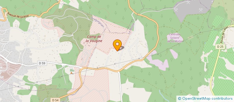 localisation de l'entreprise MONSIEUR DAVID DECHANDON  LA MOTTE