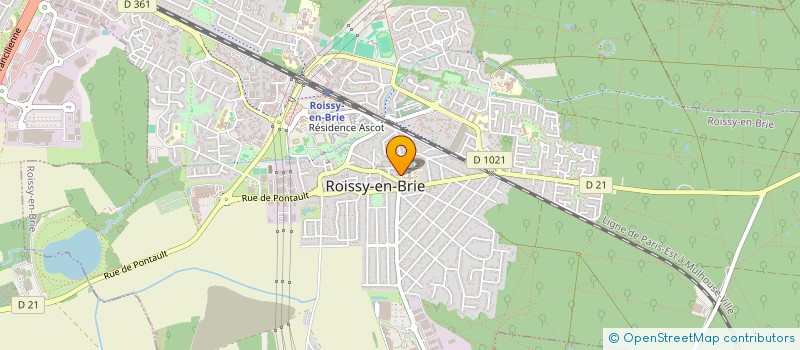 localisation de l'entreprise MONSIEUR DAVID DECOBERT à ROISSY-EN-BRIE