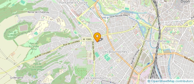 localisation de l'entreprise MONSIEUR DAVID DEFENDI à DIJON