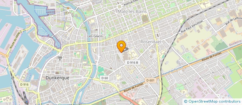 localisation de l'entreprise MONSIEUR DAVID DEFOSSEZ à DUNKERQUE