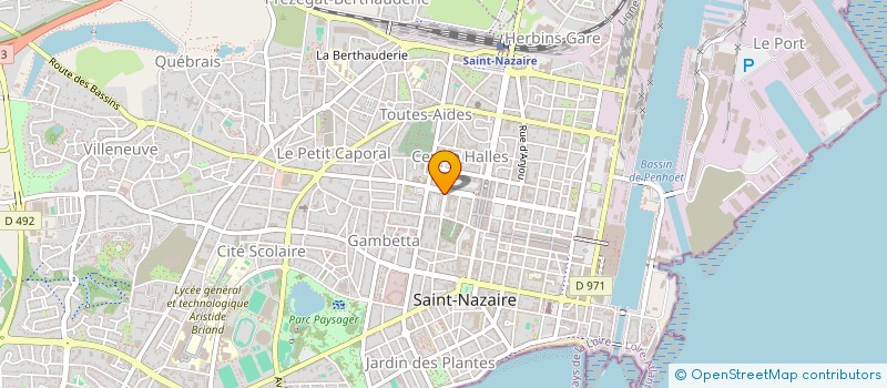 localisation de l'entreprise MONSIEUR DAVID DEGLIAME  SAINT-NAZAIRE