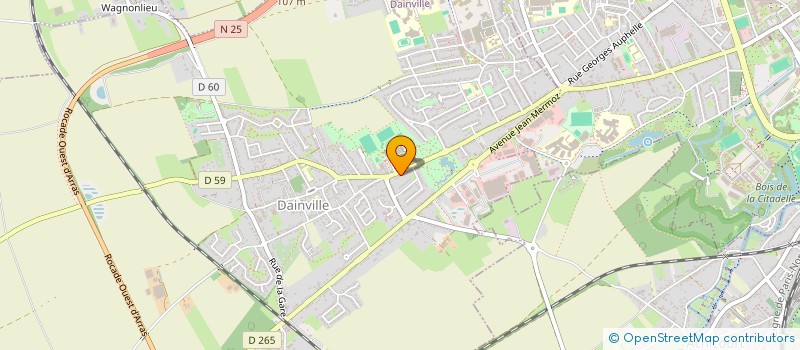 localisation de l'entreprise MONSIEUR DAVID DEHAY  DAINVILLE