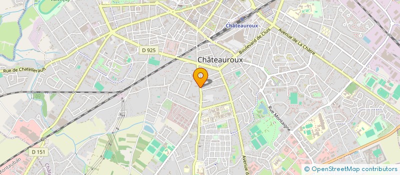 localisation de l'entreprise MONSIEUR DAVID DEL VECCHIO à CHATEAUROUX